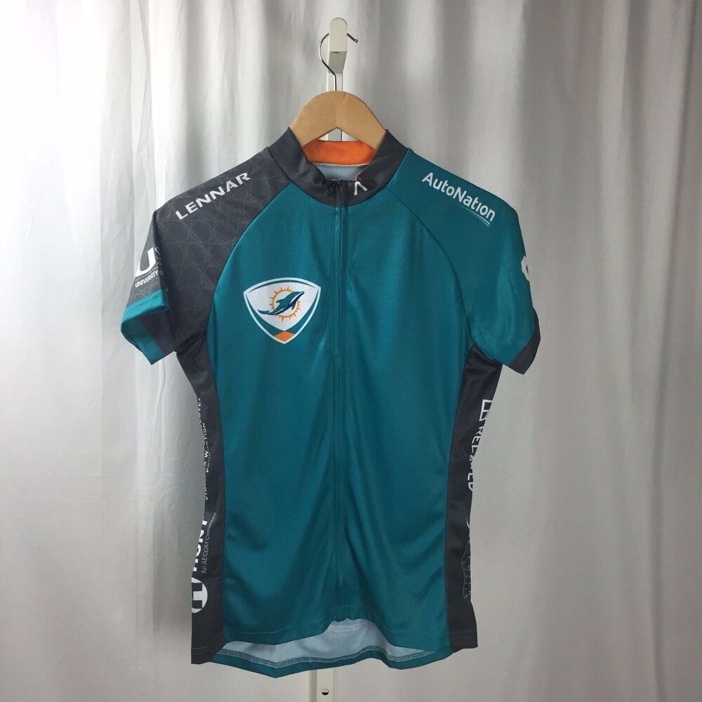 NWT Primal Wear Miami Dolphins Women's Sport Cut Raglan Jersey Size Medium M